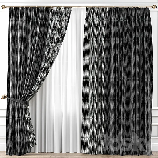 Curtains Premium PRO №51 3ds Max