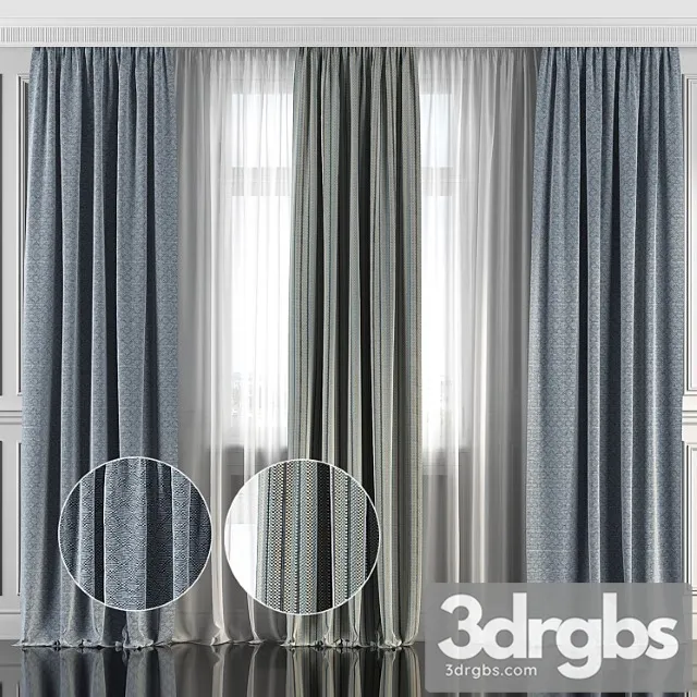 Curtains With Window 130 3dsmax Download