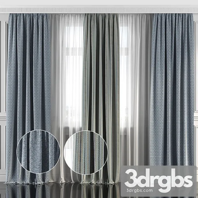 Curtains with window 130