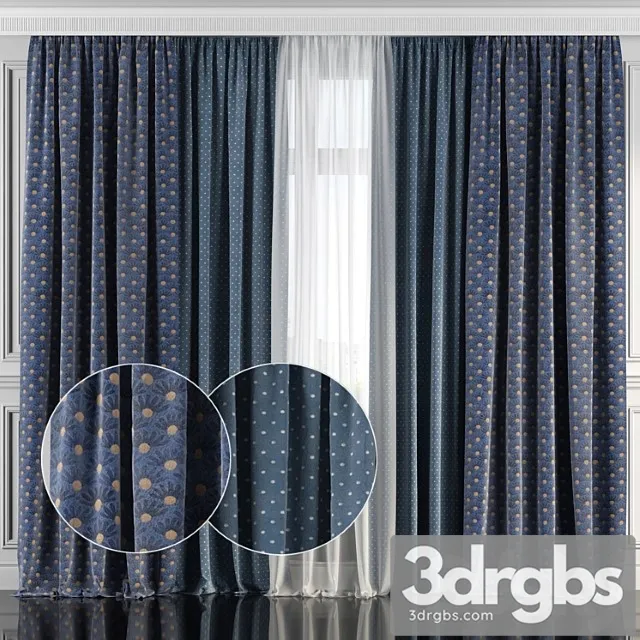 Curtains with window 144