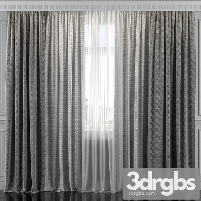 Curtains with window 309