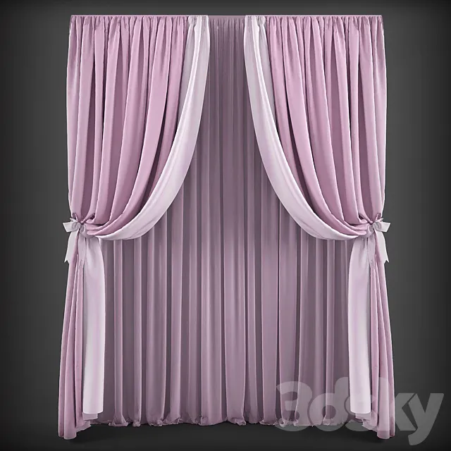 Curtains113 3DSMax File