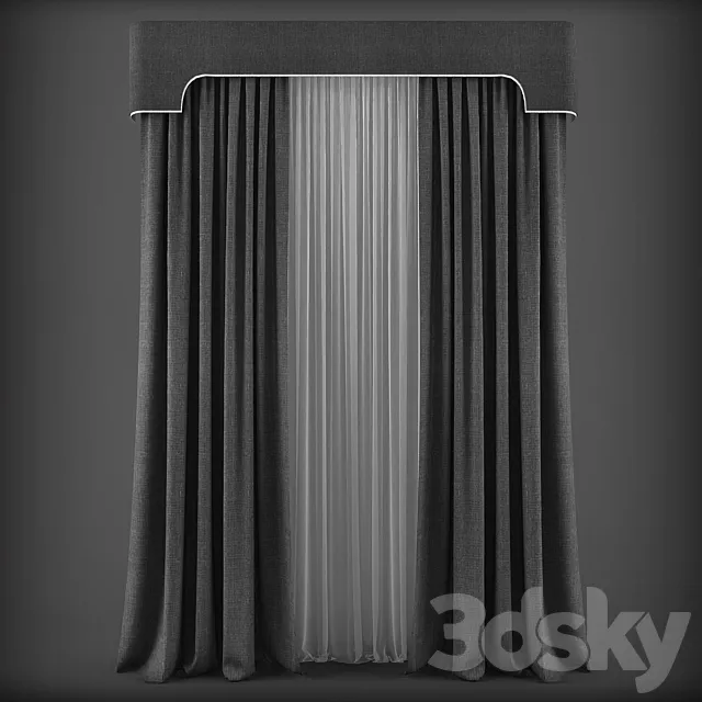 Curtains269 3ds Max