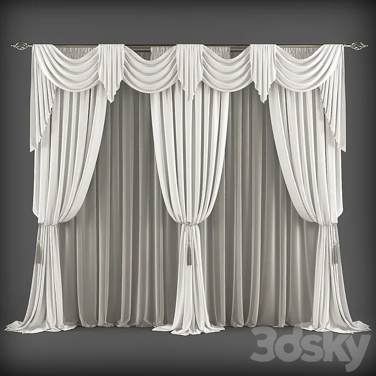 Curtains274 3DS Max