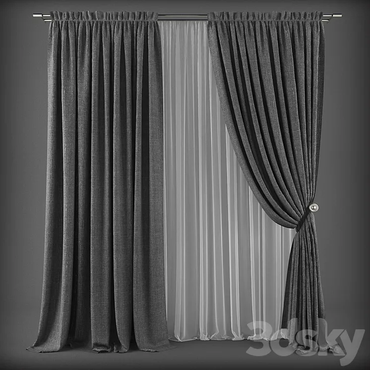Curtains279 3DS Max