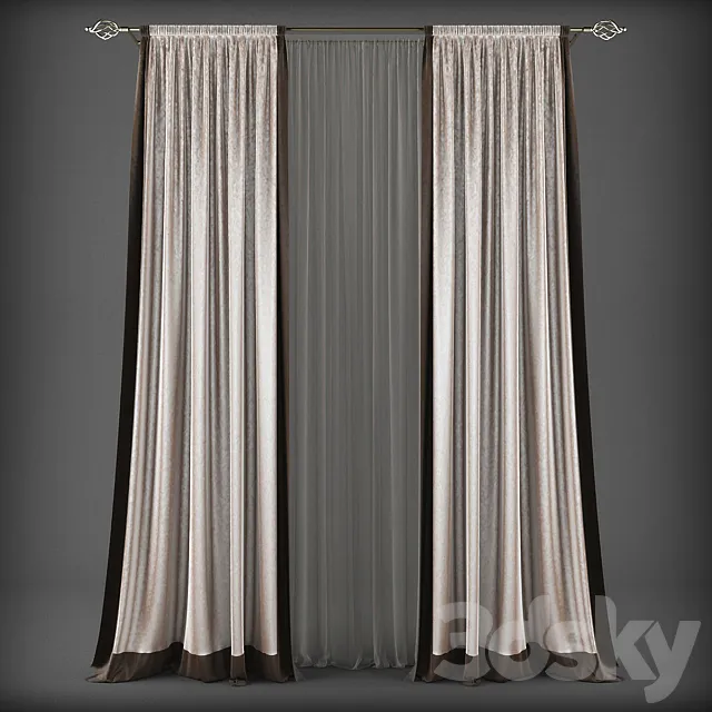 Curtains282 3ds Max