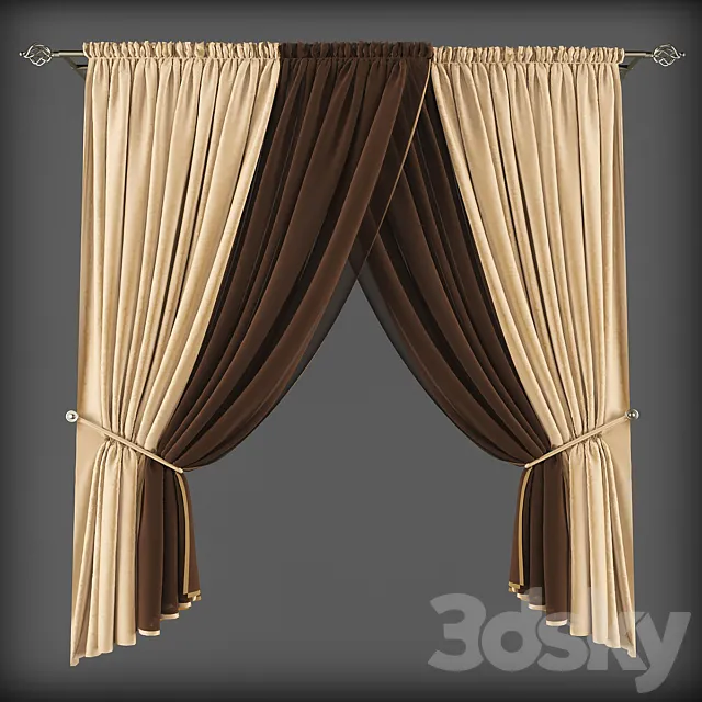 Curtains303 3ds Max