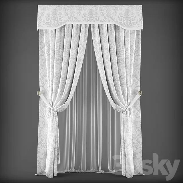 Curtains325 3ds Max