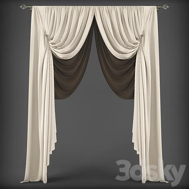 Curtains326 3ds Max