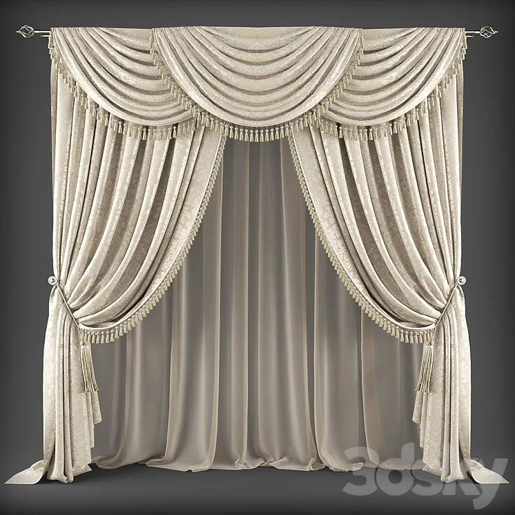 Curtains335 3DS Max