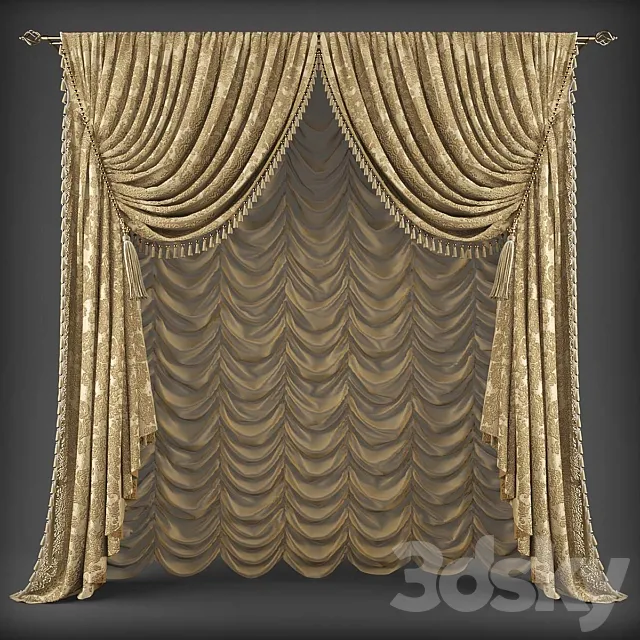 Curtains337 3ds Max