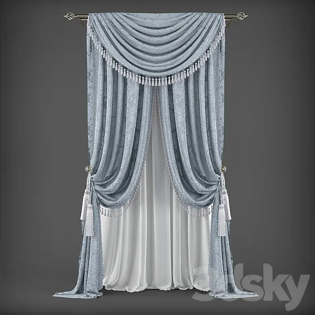 Curtains375 3ds Max