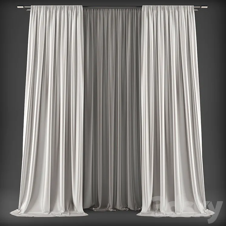 Curtains452 3DS Max