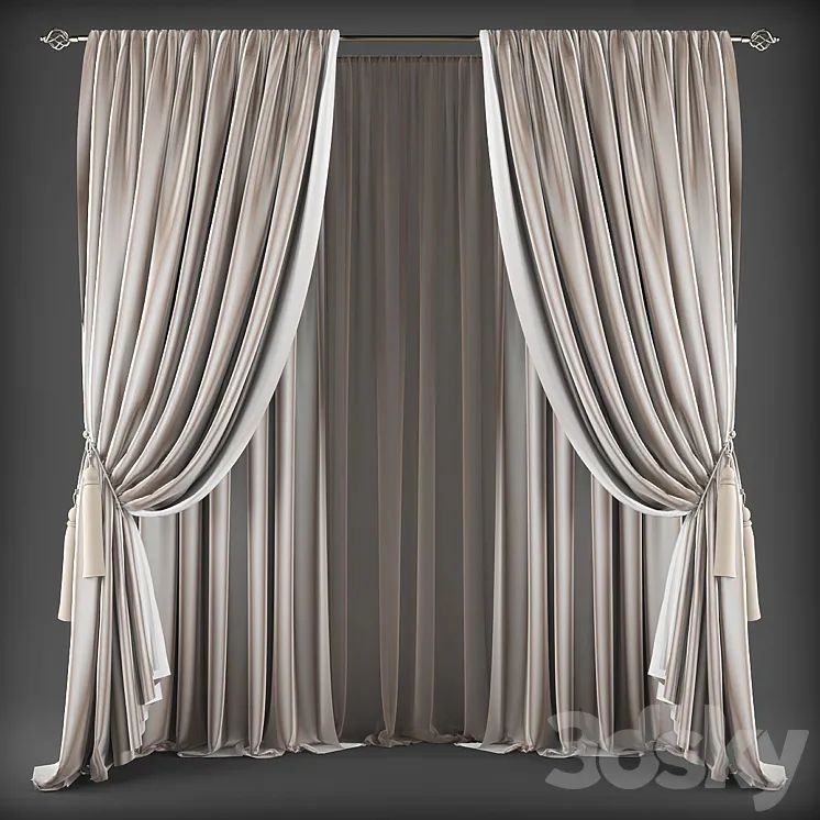Curtains453 3DS Max