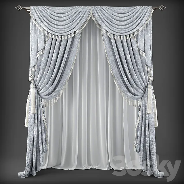 Curtains467 3ds Max