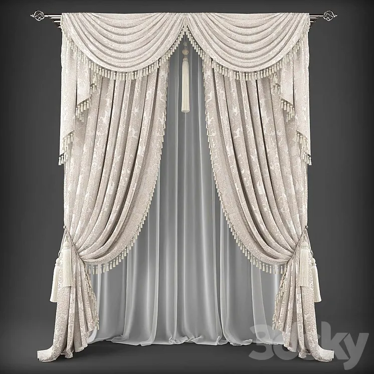 Curtains483 3DS Max