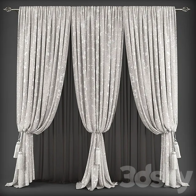 Curtains501 3DS Max Model