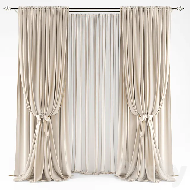 Curtains507 3ds Max