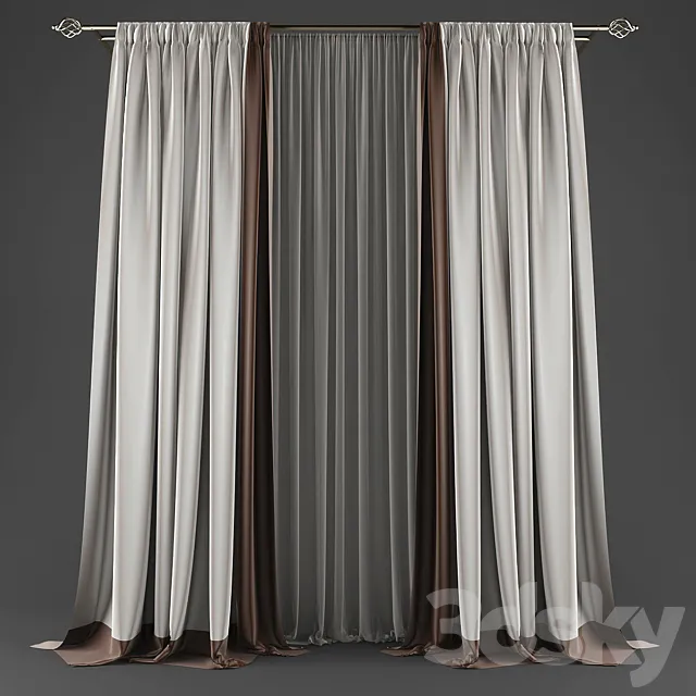 Curtains511 3ds Max