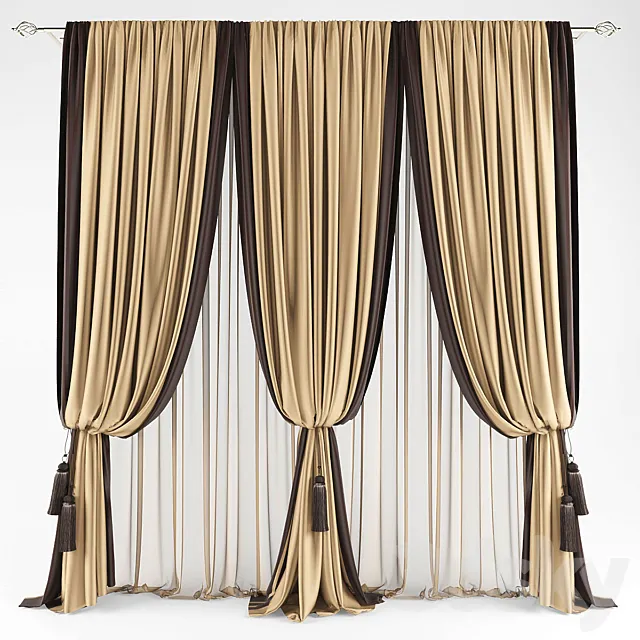 Curtains522 3ds Max