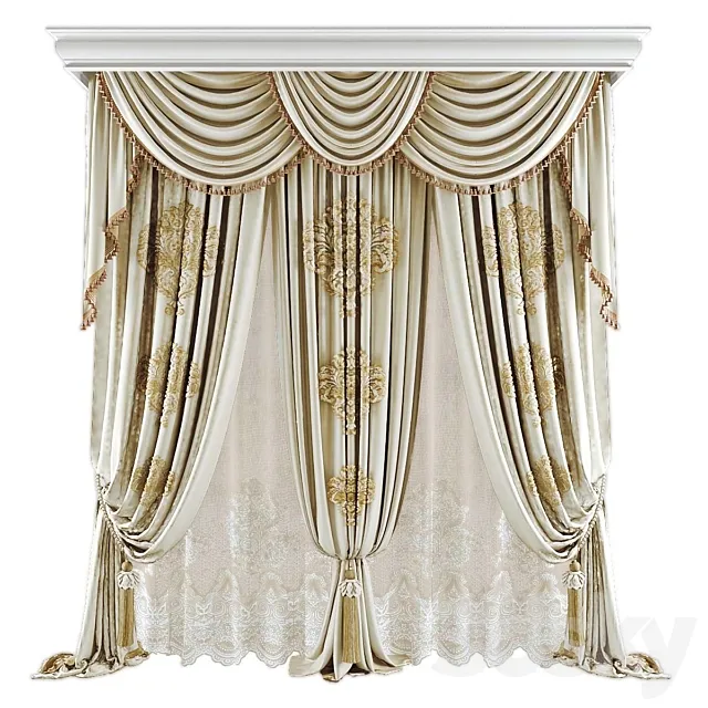 Curtains550 3ds Max