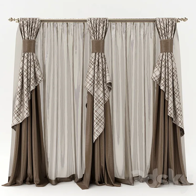 Curtains_004 3DS Max
