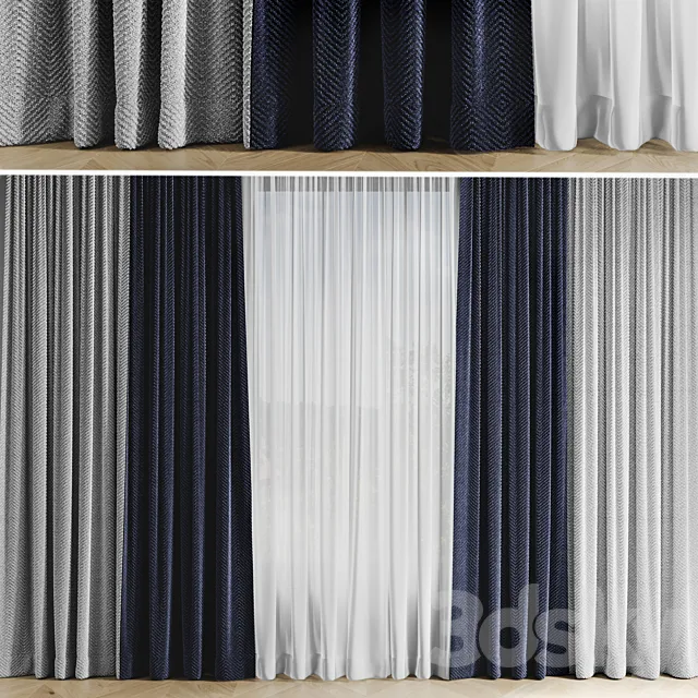 Curtains_1 3ds Max