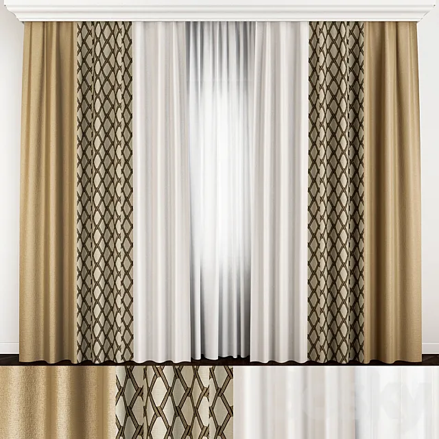 Curtains_104 3DSMax File