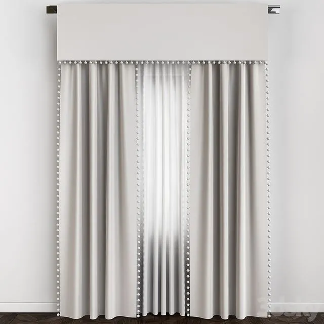 Curtains_106 3dsMax Model