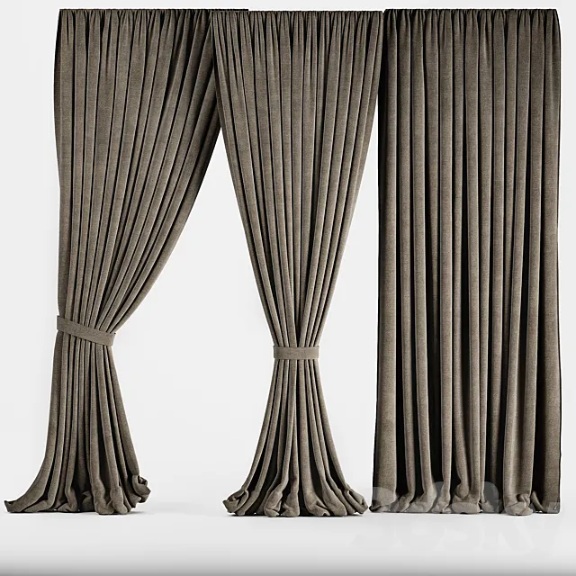 curtains_14 3ds Max