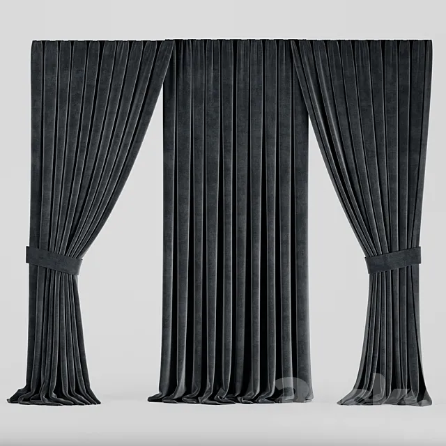 curtains_16 3ds Max