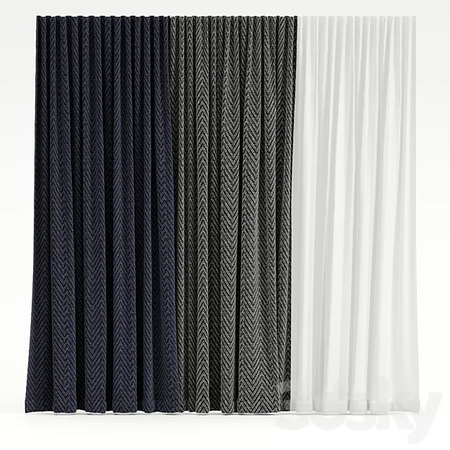 curtains_19 3ds Max