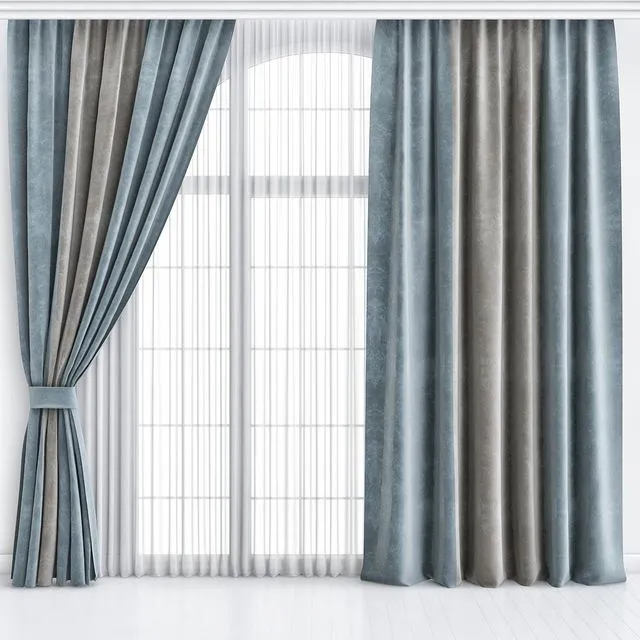 Curtains_20 3dsMax Model