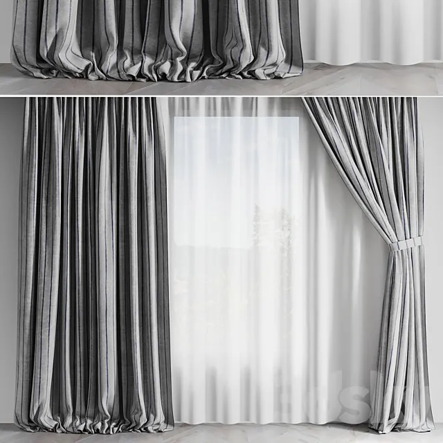 curtains_5 3DSMax File