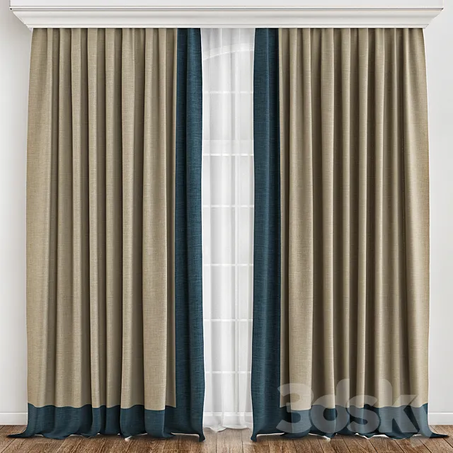 Curtains_86 3ds Max