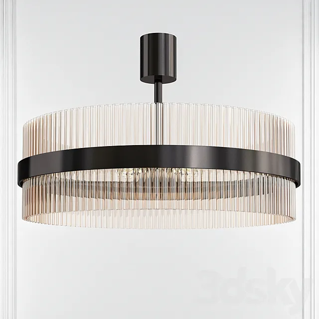 Curzon Street Drum Chandelier 3ds Max