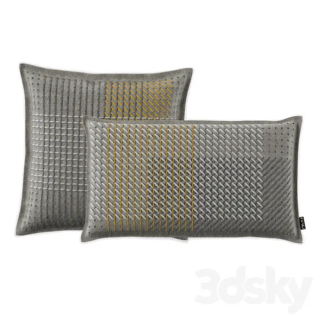 Cushion Canevas Geo  by Gan 3ds Max