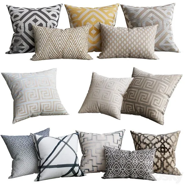 Cushion for sofa 3dsMax Model