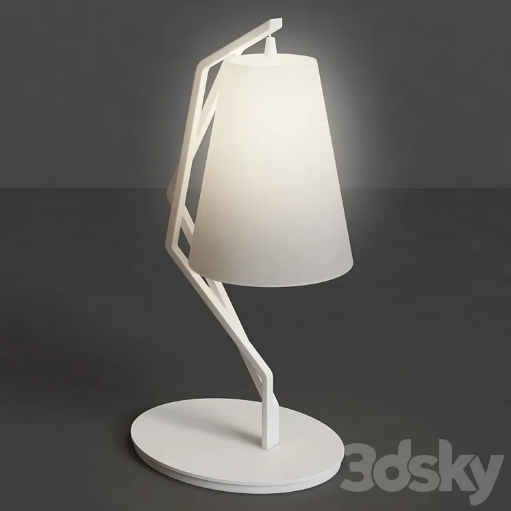 Custom To Be One Table Lamp 3DS Max