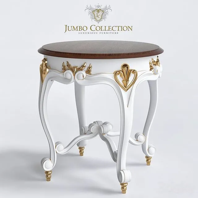 Cute french country side table 3dsMax Model