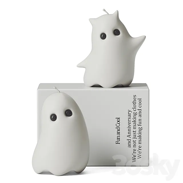 cute ghost 3DS Max Model