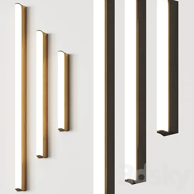 CVL Luminaires Metrop Wall Lamps 3ds Max