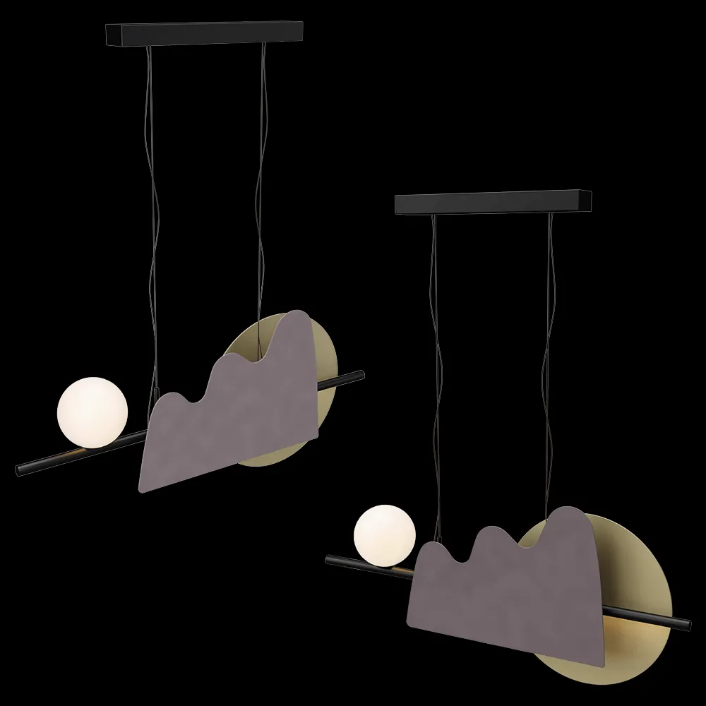 CVL  – Pendant lamp NACHO 3ds Max