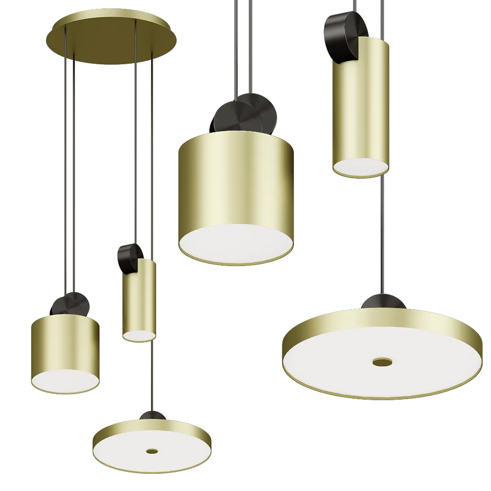 CVL  – Pendant lamp Suspension Calee V4 3ds Max