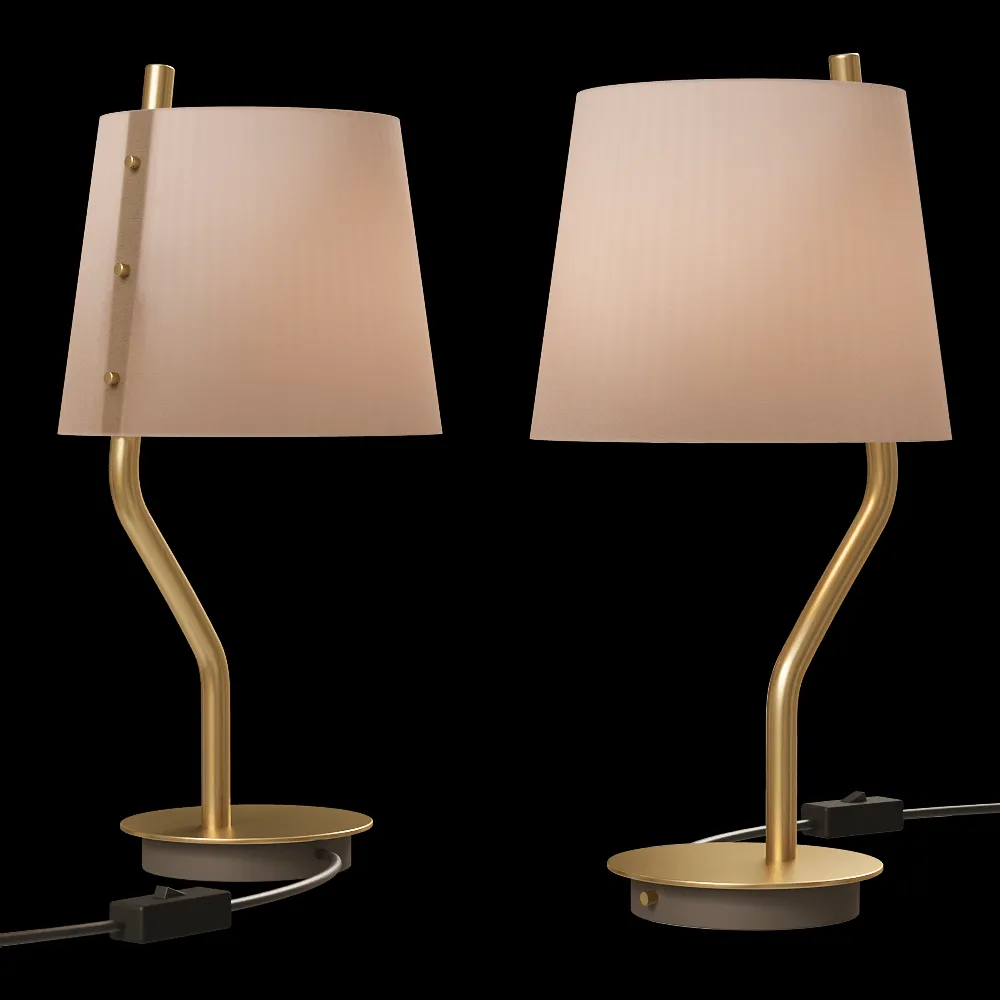 CVL  – Table lamp COUTURE 3ds Max