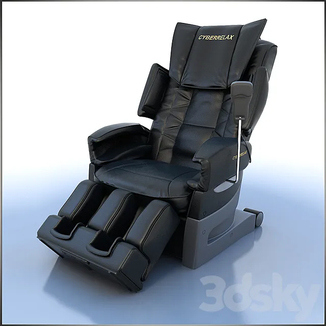 Cyber Relax EC-3700 Fujiiryoki Massage Chair 3DSMax File