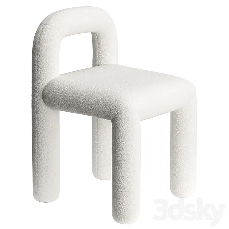 Cyla Dining Chair by Made.com 3DS Max Model