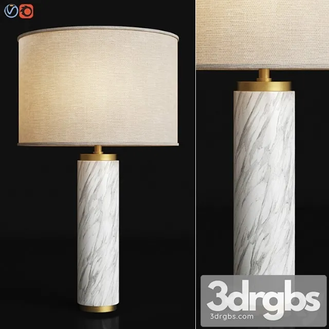 Cylindrical Column Marble 1 3dsmax Download