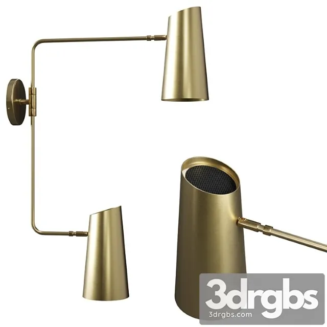 Cypress double swing arm sconce 3dsmax Download