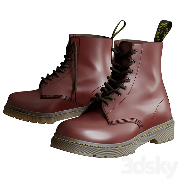 D.R. MARTENS 1460 SMOOTH 3DS Max